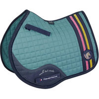 Produktbild von Premier Equine Sattelunterlage MPJ GP Jump Glitter aus Baumwolle für Ponys in Blau oder Türkis