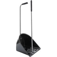 Produktbild von Premier Equine Schaufel und Rechen Set für Pferdeäpfel aus Kunststoff in Schwarz