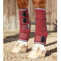 Produktbild von Premier Equine Schnelltrocknende Gamaschen für Pferde in Rot Größe S