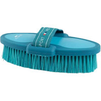 Produktbild von Premier Equine Soft Touch Body Brush Pferdebürste in Medium Blue Peacock