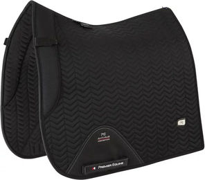 Produktbild von Premier Equine Sovereign Dressurmatte aus Baumwolle Schwarz