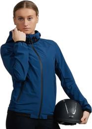 Produktbild von Premier Equine Spinto Imperial Wasserdichte Reitjacke für Damen in Blau Größe 38