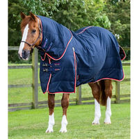 Produktbild von Premier Equine Stable Buster Stalldecke mit Halsteil aus Polyester in Blau - 100 g