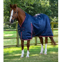 Produktbild von Premier Equine Stalldecke Buster Lite für Pferde aus Polyester in Blau 168 cm - 100 g