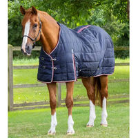 Produktbild von Premier Equine Stalldecke für Pferde aus Polyester in Blau Marine 183 cm - 100 g