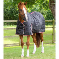 Produktbild von Premier Equine Stalldecke für Pferde aus Polyester in Schwarz 152 cm - 100 g