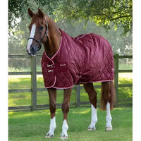 Produktbild von Premier Equine Stalldecke Tuscan für Pferde in Rot aus Polyester - 100 g