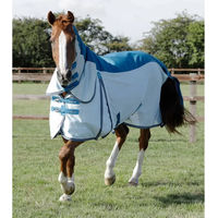 Produktbild von Premier Equine Stay-Dry Fliegendecke für Pferde in Blau aus Polyester