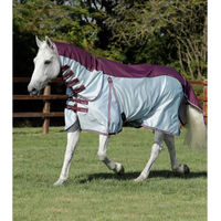 Produktbild von Premier Equine Stay-Dry Fliegendecke für Pferde in Rot