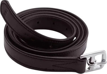 Premier Equine Steigbügelriemen aus Leder in Braun oder Schwarz – Bild 1 von 4