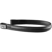 Produktbild von Premier Equine Stirnband Raised Jump für Pferde aus Leder in Schwarz