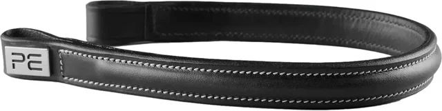 Premier Equine Stirnband Raised Jump für Pferde aus Leder in Schwarz – Bild 1 von 1