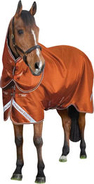 Premier Equine Stratus 600D Series Outdoor-Pferdedecke mit Halsabdeckung Orange 152 cm – Bild 1 von 1