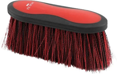 Premier Equine Striegel für Pferde in Schwarz und Rot – Bild 1 von 2