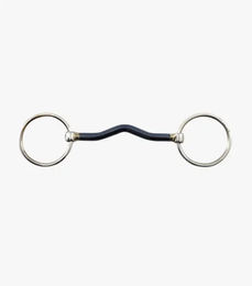 Produktbild von Premier Equine Sweet Iron Gebiss für Pferde gerade gebogen blau