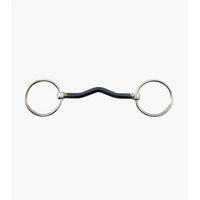 Produktbild von Premier Equine Sweet Iron Gebiss für Pferde gerade gebogen blau