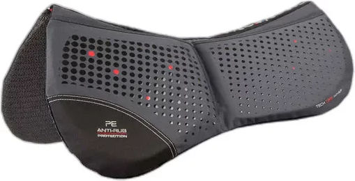 Premier Equine Tech Grip Pro Anti-Rutsch-Sattelpad für Vollblut in Grau – Bild 1 von 6