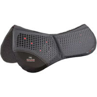 Produktbild von Premier Equine Tech Grip Pro Anti-Rutsch-Sattelpad für Vollblut in Grau