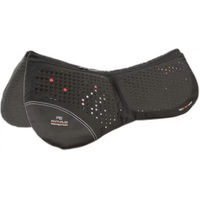 Produktbild von Premier Equine Tech Grip Pro Rutschfestes Sattelpad aus Gummi Schwarz