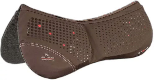 Produktbild von Premier Equine Tech Grip Pro Rutschfestes Sattelpad für Vollblut in Braun
