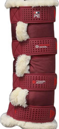 Premier Equine Techno Wool Gamaschen für Pferde aus Nylon in Rot – Bild 1 von 1