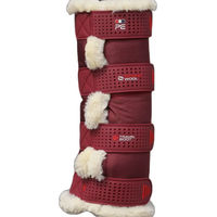 Produktbild von Premier Equine Techno Wool Gamaschen für Pferde aus Nylon in Rot