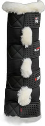 Premier Equine Techno Wool Gamaschen für Pferde Schwarz aus Nylon – Bild 1 von 1
