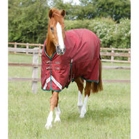 Produktbild von Premier Equine Titan Outdoor-Decke für Pferde aus Ballistic Material in Rot 183 cm