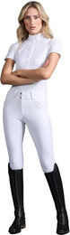Produktbild von Premier Equine Torino II Reithose Damen Full Grip Weiß aus Nylon