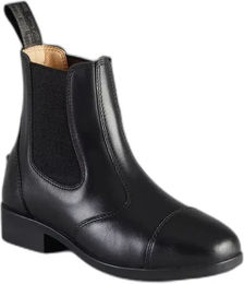Premier Equine Torlano Leder Chelsea-Reitstiefel für Kinder in Schwarz Größe 36 – Bild 1 von 6