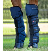 Produktbild von Premier Equine Transportgamaschen für Pferde Ballistic Pro-Tech aus Kunstleder Blau Größe L