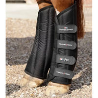 Produktbild von Premier Equine Travel-Tech Transportgamaschen für Pferde aus Polyester Schwarz Größe L
