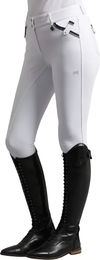 Produktbild von Premier Equine Turnierhose Full Grip Damen Coco Novo Reithose Weiß Größe 36