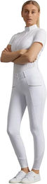 Produktbild von Premier Equine Turnierhose Mid Grip Damen Weiß Größe 38
