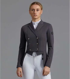 Produktbild von Premier Equine Turnierjacket Dressurjacke Damen Grau Größe 40