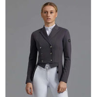 Produktbild von Premier Equine Turnierjacket Dressurjacke Damen Grau Größe 46