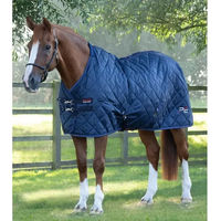 Produktbild von Premier Equine Tuscan Stalldecke für Pferde Blau 152 cm - 200 g