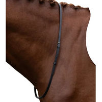 Produktbild von Premier Equine Unterziehpullover Pferd Braun mit Lederdetails