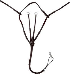 Produktbild von Premier Equine Valbrona Performance Vorderzeug für Pferde in Braun mit Edelstahlbeschlägen