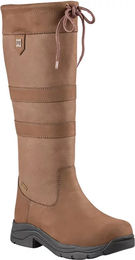 Produktbild von Premier Equine Vallico Reitstiefel aus Leder für Unisex in Braun Größe 41 Large wasserdicht