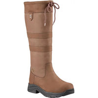 Produktbild von Premier Equine Vallico Reitstiefel aus Leder für Unisex in Braun wasserdicht Größe 45