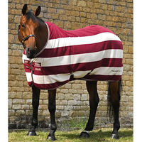 Produktbild von Premier Equine Vellus Trocknende Fleecedecke für Pferde in Rot