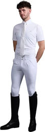 Produktbild von Premier Equine Verismo Reithose für Herren mit Mid Grip in Weiß
