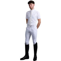 Produktbild von Premier Equine Verismo Reithose für Herren mit Mid Grip und Silikon Grip in Weiß
