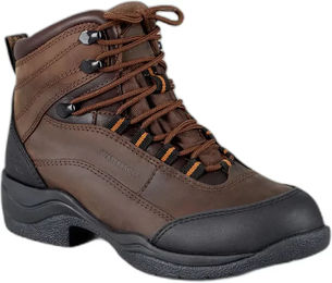 Produktbild von Premier Equine Vinci Reitstiefel aus Leder mit Schnürsenkeln wasserdicht Braun Größe 44 Unisex