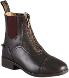 Premier Equine Virtus Lederreitstiefel für Kinder in Braun Grösse 35 EU – Bild 1 von 6