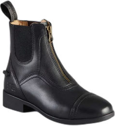 Produktbild von Premier Equine Virtus Lederreitstiefel für Kinder in Schwarz Größe 36