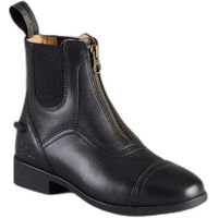 Produktbild von Premier Equine Virtus Lederreitstiefel für Kinder in Schwarz Größe 36