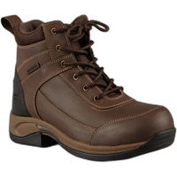 Produktbild von Premier Equine Wasserdichte Leder Reitstiefel Schnürstiefel Unisex Braun Größe 41
