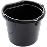Produktbild von Premier Equine Wassereimer für Pferde aus Kunststoff in Schwarz - 19 l